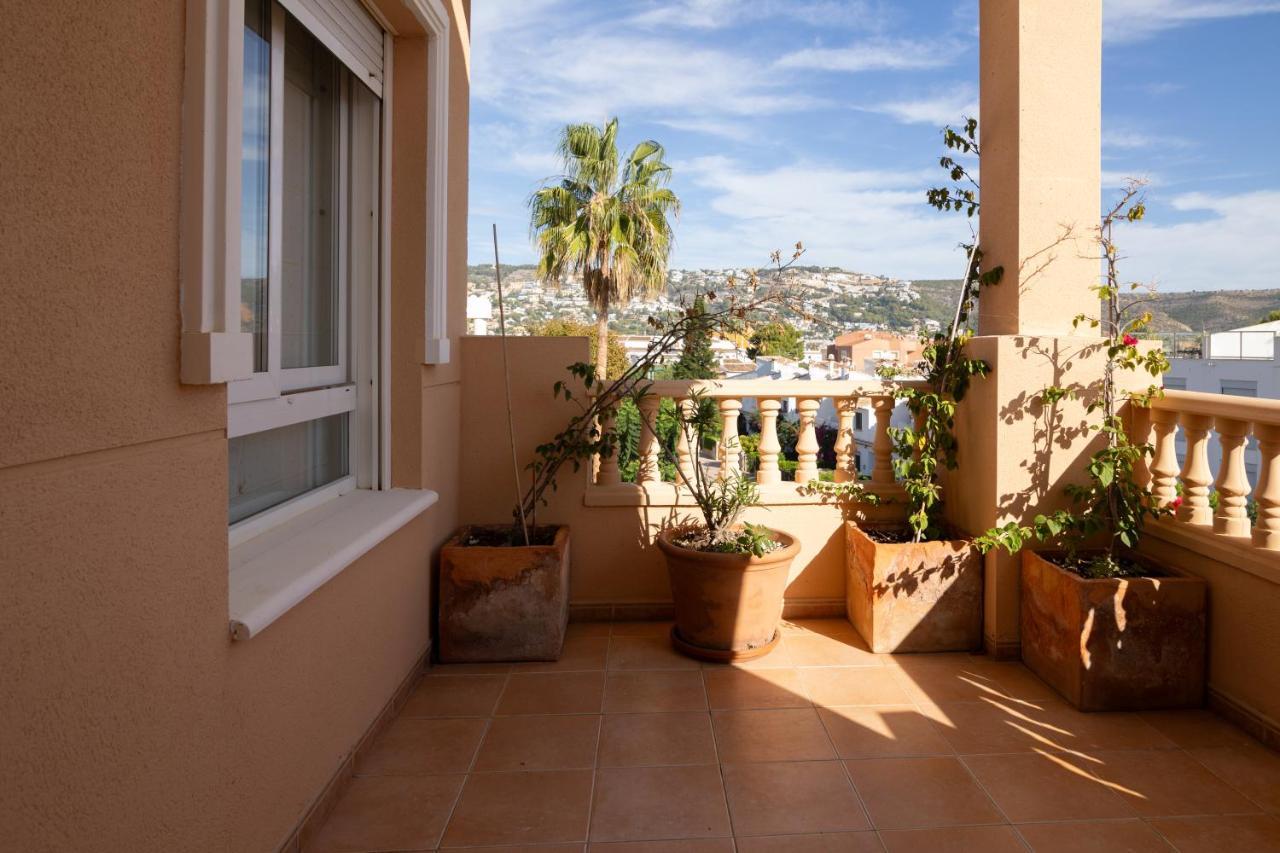Javea Terraza + Piscina + Vistas Al Mar Platja de Larenal Exterior photo