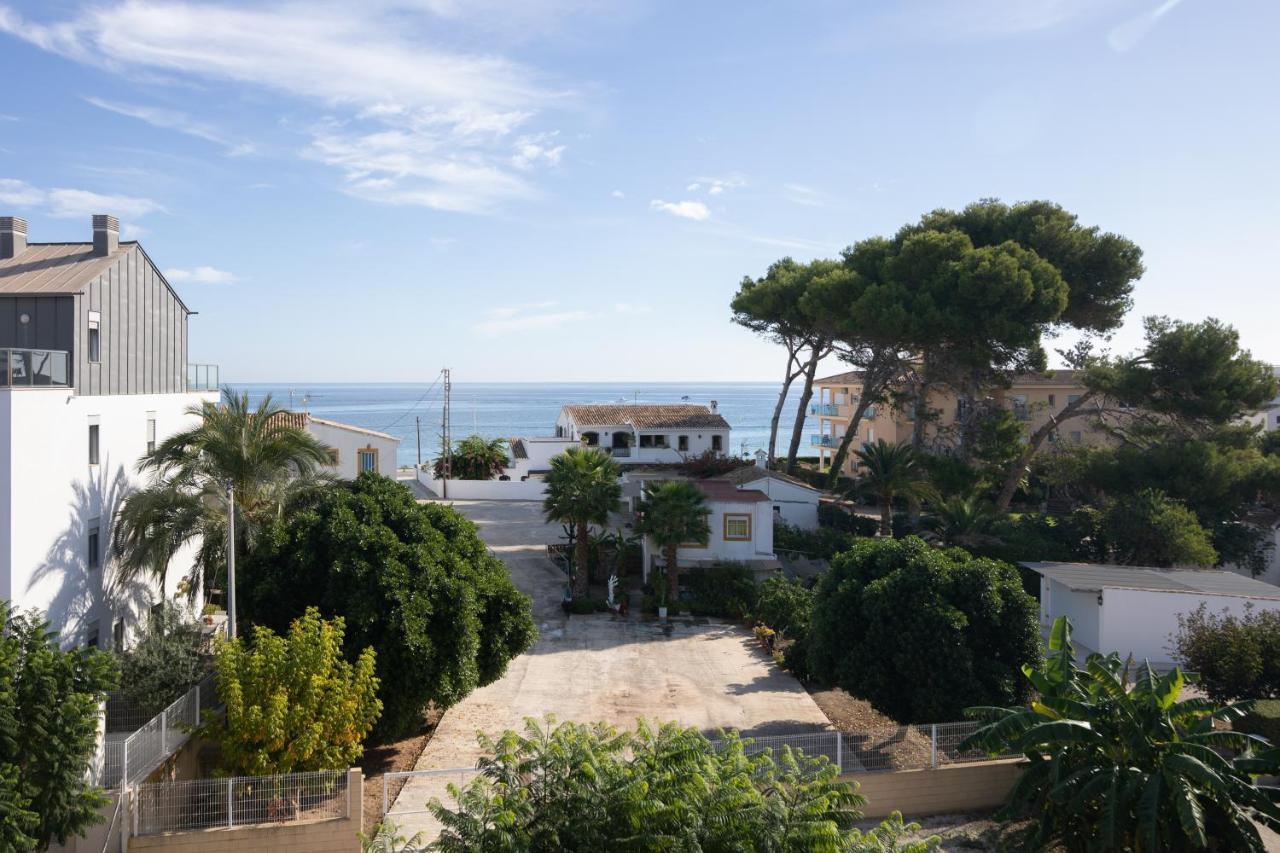 Javea Terraza + Piscina + Vistas Al Mar Platja de Larenal Exterior photo
