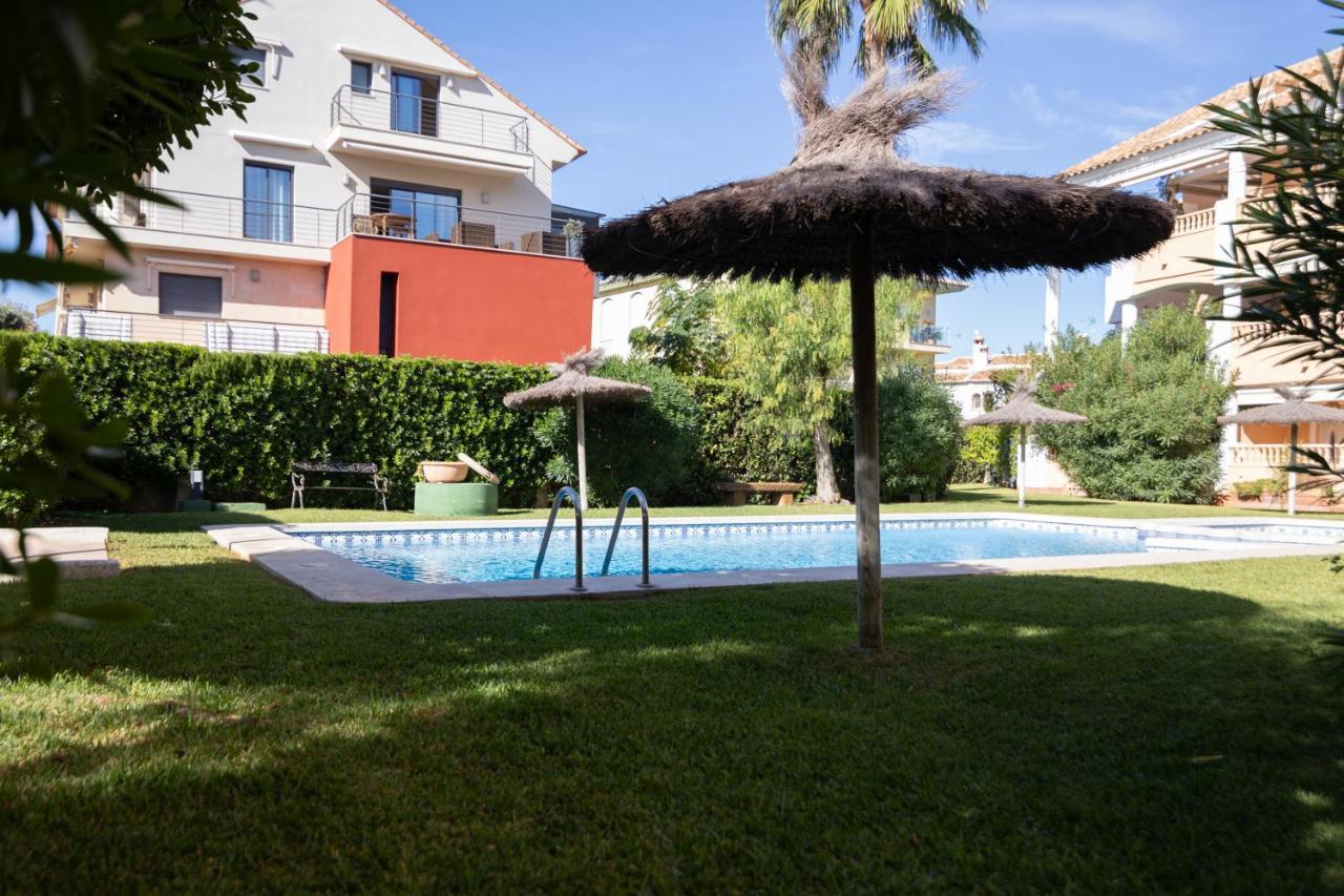 Javea Terraza + Piscina + Vistas Al Mar Platja de Larenal Exterior photo