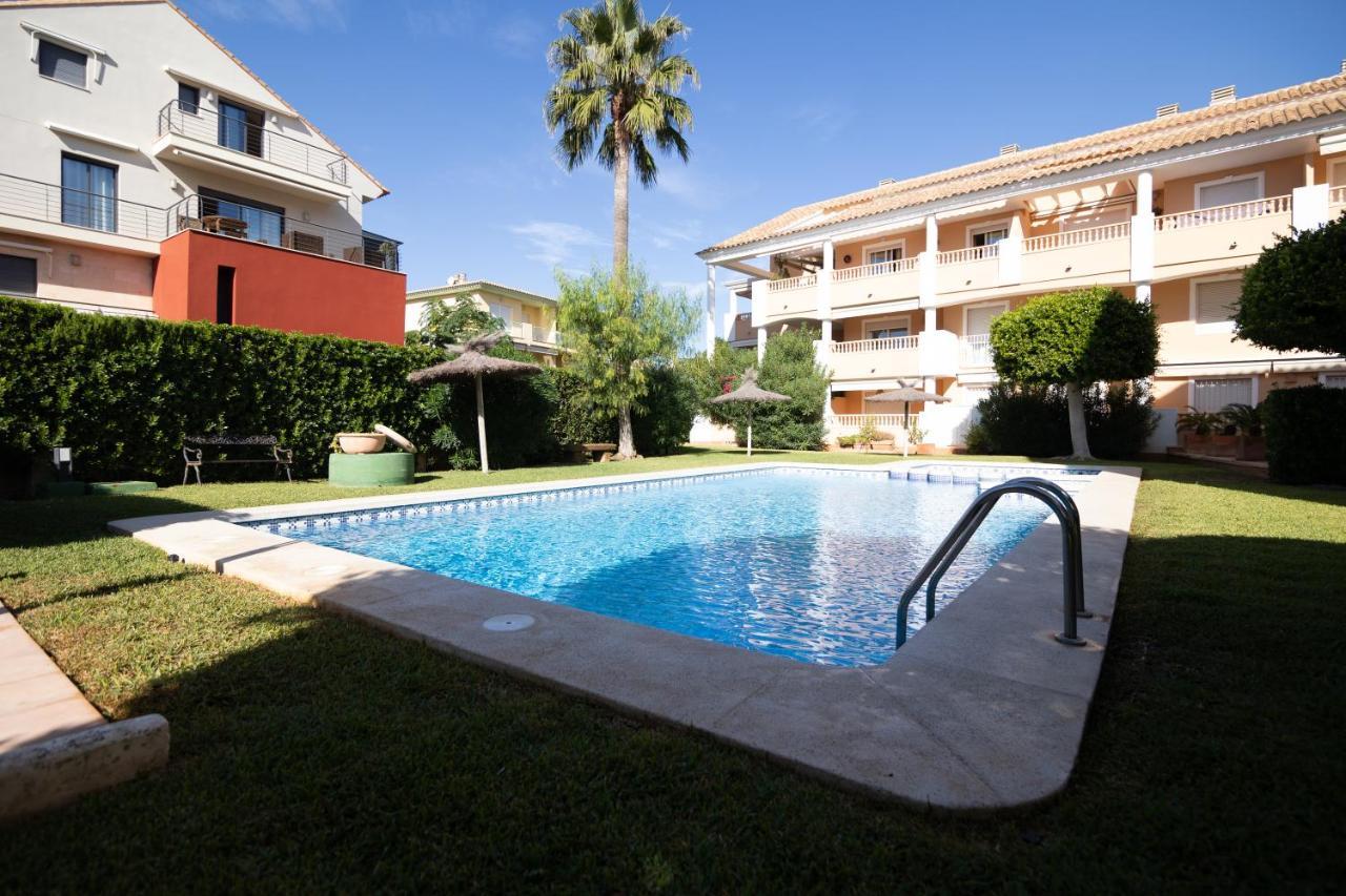 Javea Terraza + Piscina + Vistas Al Mar Platja de Larenal Exterior photo